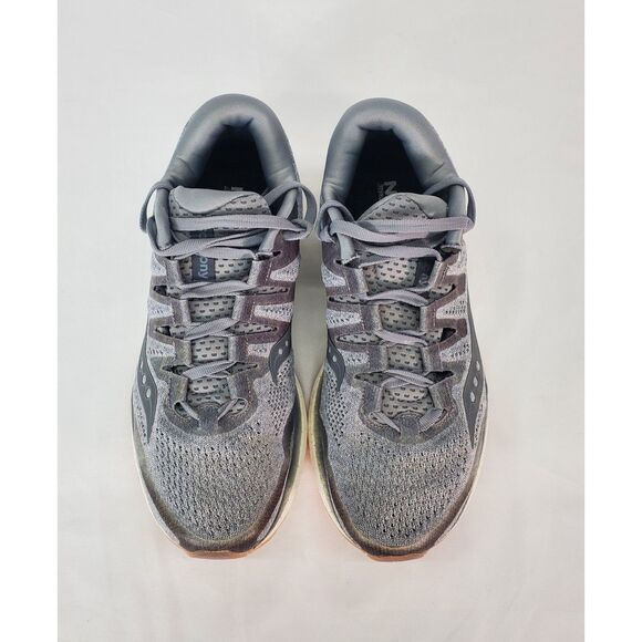 Women's Saucony Everun Gray Mesh Athletic Running Sneakers‎ SZ 8 - Picture 3 of 12